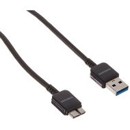 Samsung Electronics Samsung 5-Feet USB 3.0 Charging Sync Data Cable for Samsung Galaxy S5/Note 3/Tab Pro 12.2/Note Pro 12.2 - Non-Retail Packaging - Black