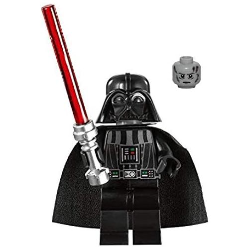  LEGO Star Wars Minifigure - Darth Vader with White Pupils (Death Star - Millennium Falcon 2010 Redesign)