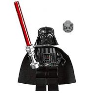 LEGO Star Wars Minifigure - Darth Vader with White Pupils (Death Star - Millennium Falcon 2010 Redesign)