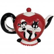 Westland Giftware Ceramic Teapot, Mi Amor, 26 oz, Multicolor