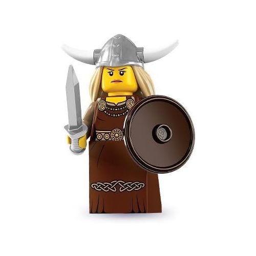  Lego Series 7 Viking Woman Mini Figure