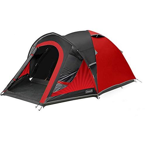 콜맨 Coleman Tent The Blackout, Festival Camping Tent with Blackout Bedroom Technology, Festival Essential, Dome Tent, 100% Waterproof with Sewn in groundsheet
