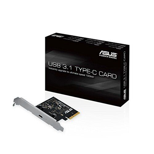 아수스 ASUS USB 3.1?Type C PCIe x4?Card Black