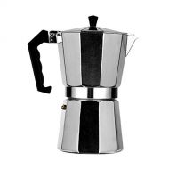 CALIDAKA 450ml Stovetop Espresso Maker, Moka Coffee Pot for Gas Stove, Aluminum Espresso Maker for Great Flavored Strong Espresso, Espresso Cup Moka Pot, Makes Delicious Coffee for Home Kit