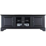 Crosley Furniture LaFayette 60-inch Low-Profile TV Stand, Black
