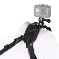 Taisioner Shoulder Mount Strap Clamp Compatible for GoPro AKASO or Other Action Camera