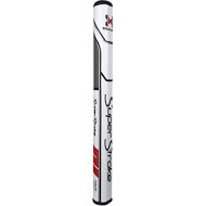 SuperStroke Traxion Tour XL+Plus Golf Putter Grip, White/Red/Gray