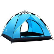 HUKSXZ Pop Up Beach Tent Shade Sun Shelter Canopy Cabana 2-3 Person for Adults Kids Outdoor Activities Camping Fishing Hiking Picnic Touring (Color : Blue, Size : 200 * 150 * 120cm)