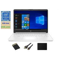 2021 HP Stream 14 Laptop Light-Weight, Intel Celeron N4020 (Up to 2.8GHz), 4GB RAM, 64GB eMMC HD LED Display with Microsoft 365 1 Year+128GB SD Card+Mouse Pad+HDMI Cables(Snowflake