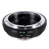 K&F Concept Lens Mount Adapter Ring Compatible with Canon FD Lens to Micro Four Thirds M4/3 Olympus Pen and Panasonic Lumix Cameras