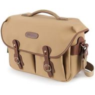 Billingham Hadley One Camera/Laptop Bag (Khaki Canvas/Tan Leather)