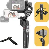 MOZA MINI P Gimbal Handheld Stabilizer for Smartphone Mirrorless Camera Action Cameras Up to 1.98Lb for Traveling Adventuring Filmmaking Capturing 20h Runtime 【One Year Warranty】
