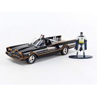 Jada Toys DC Comics 1:32 Classic TV Series 1966 Batmobile Die-cast Car with Batman Figure, Toys for Kids and Adults
