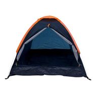 NTK Panda 3 Person 6.7 by 5.2 Foot Sport Camping Dome Camping Hiking Backpackers Tent Dry Season, with Zippered Door and Compact Carrying Bag.