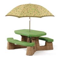[아마존베스트]Step2 Naturally Playful Picnic Table with Umbrella