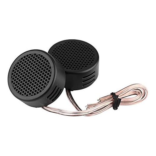  Aramox Car Speaker Audio, Black 12 V 500 Watt Mini Car Speaker Audio Tweeter 200 mm 98 dB Speaker Car Speaker