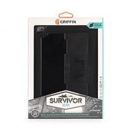 Griffin Technology Survivor Slim Protective Case Plus Stand for iPad Air, Black GB39097