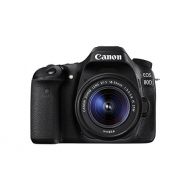 Amazon Renewed Canon EOS 80D Digital SLR Kit with EF-S 18-55mm f/3.5-5.6 Image Stabilization STM Lens - Black (Renewed)