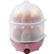 [아마존베스트]VIGIND Egg Cooker,350W Rapid Electric Egg Maker,Egg Steamer,Egg Boiler,Egg Cookers With Automatic Shut Off,14 Egg Capacity Double-Layer Lazy Egg Boiler,MultifunctionHeated Milk,He