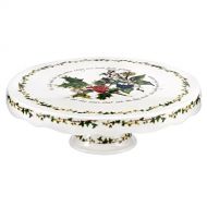 PORTMEIRION THE HOLLY & THE IVY Footed Cake Stand