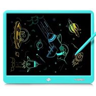 [아마존베스트]FVEREY LCD Writing Tablet, 15 Inch Large Doodle Board,Drawing Tablet Educational Toys for Boys and Girls,Electronic Drawing Pad Gift for Kids and Adults Black