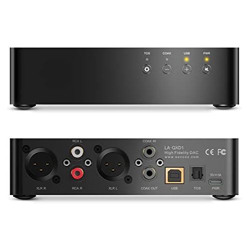  【HiFiGo】 SONCOZ LA-QXD1 Digital Audio Converters Hi-Fi DAC XLR Fully Balanced Original Sound(No Tuning)