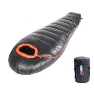 Anyoo ELLEN Down Sleeping Bag for Backpacking, Ultralight Mummy Down Bag with Lightweight Compression Sack