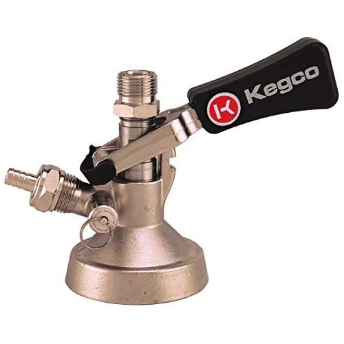  Kegco KC KT3102W-G Keg Tap Coupler, Brass