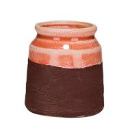NEWMIND Vintage Ceramic Match Striker,Matchstick Holder with Striker for Fireplace Match Holder or Bathroom Matches Storage Jar for Farmhouse Bathroom Kitchen - Colorful
