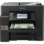 [아마존베스트]Epson EcoTank ET-5800 4-in-1 Multi-Function Ink Printer (Copy, Scan, Print, Fax, A4, ADF, Full-Duplex, WiFi, Ethernet, Display, USB 2.0), Large Ink Tank, High Yield, Low Page Cost