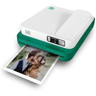 [아마존베스트]KODAK Smile Classic Digital Instant Camera for 3.5 x 4.25 Zink Photo Paper - Bluetooth, 16MP Pictures (Green)
