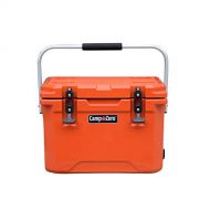 CAMP-ZERO 20L Premium Cooler/Ice Chest with Carry Handle and 4 Molded-in Cup Holders