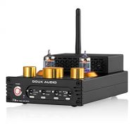 Douk Audio HiFi Stereo Bluetooth 5.0 Vacuum Tube Amplifier MM Phono Amp for Turntables 320W