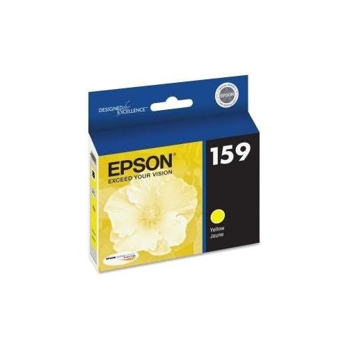 엡손 Epson UltraChrome Hi-Gloss 159 Ink Cartridge - Yellow - Inkjet for Epson Stylus Photo R2000 Ink Jet Printer T159420