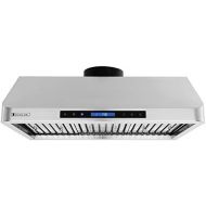 XtremeAIR XtremeAir PX10-U30 Under Cabinet Mount Range Hood with 900 CFM Baffle FilterGrease Drain Tunnel, 30
