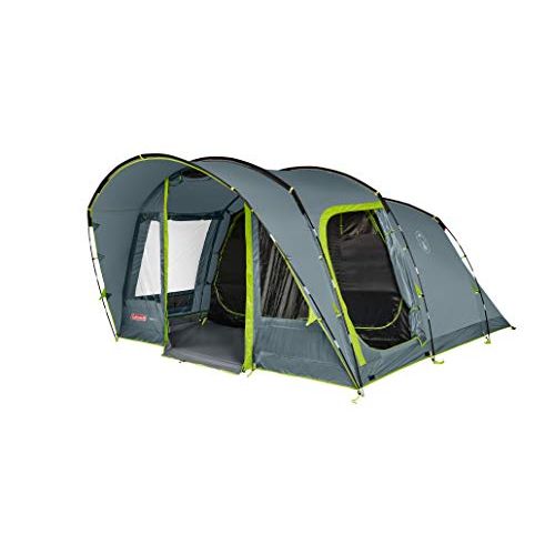 콜맨 Coleman Tent Vail 6, Family Tent for 6 Persons, Large Camping Tent with 3 Extra Large Sleeping compartments and Vestibule, Quick to Set up, Waterproof WS 4,000 mm