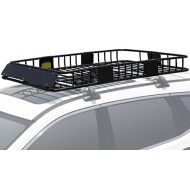 Leader Accessories Roof Rack Cargo Basket with 150LB Capacity Car Top Luggage Carrier 64x 39x 6 Fit for SUV Truck Cars