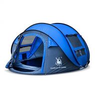 Wai Sports & Outdoors HUILINGYANG Outdoor Camping Automatic Tent 2-3 People Quickly Open Tent, Size: 280x200x120cm (Green) Tents & Accessories (Color : Blue)