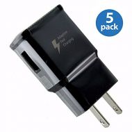 Unknown Original Samsung Adaptive Fast Charging Wall Adapter for Galaxy S8 S9 Note 8 (5 Pack)