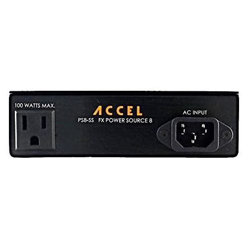  Accel Power Source 8 Isolated Output Pedal Power Supply for Guitar Effects Pedals