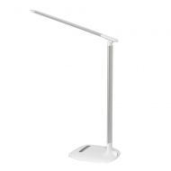 Catalina Lighting Tensor 20098-001 17.32-Inch Silver LED Desk Lamp with Color Temperature Control and Dimming