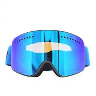 JJINPIXIU Double-Layer Anti-Fog Ski Goggles, Ski Goggles, Suitable for Men, Women and Teenagers Skiing, Skating, Single and Double Board Equipment, Outdoor Mountaineering Goggles