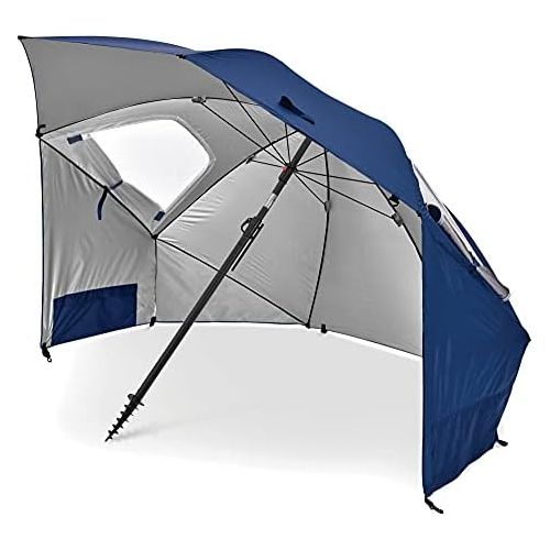  Sport-Brella Premiere UPF 50+ Umbrella Shelter for Sun and Rain Protection (8-Foot)