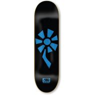 Black Label Skateboards Black Label Skateboard Deck Flower Power Black/Blue 8.5 x 32.38