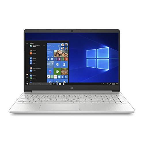 에이치피 HP 15-Inch HD Touchscreen Laptop, 10th Gen Intel Core i5-1035G1, 8 GB SDRAM, 512 GB Solid-State Drive, Windows 10 Home (15-dy1020nr, Natural Silver), 15-15.99 inches