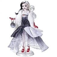 Disney Princess Disney Villains Style Series Cruella De Vil, Contemporary Style Fashion Doll with Accessories, Collectible Toy for Girls 6 Years and Up