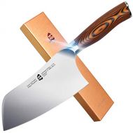 TUO Vegetable Cleaver Chinese Chef’s Knife Stainless Steel Kitchen Cutlery Pakkawood Handle Gift Box Included 7 inch Fiery Phoenix Series