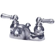 American Standard 7411.732.002 Hampton Two-Lever Handle Centerset Lavatory Faucet with Speed Connect Pop Up Drain, Polished Chrome