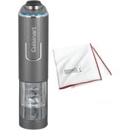 Cuisinart RWO-100 EvolutionX Cordless Rechargeable Wine Center with Large Microfiber Polishing Cloth Bundle (2 Items)