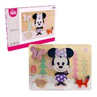 Disney Wooden Toys Minnie Mouse 8 Piece Puzzle, Amazon Exclusive, by Just Play